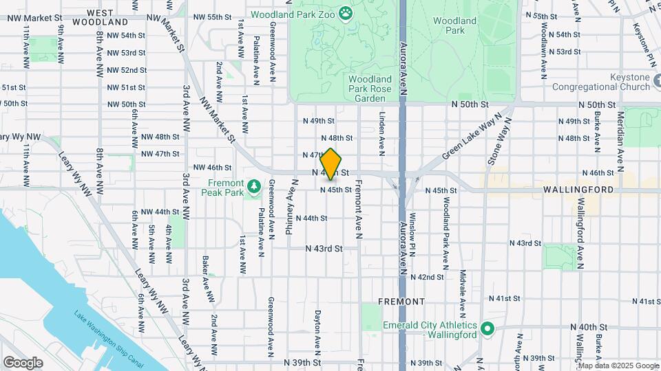 520 N 45th St Map and Location Details