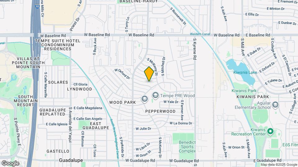 824 W Fordham Dr Map and Location Details