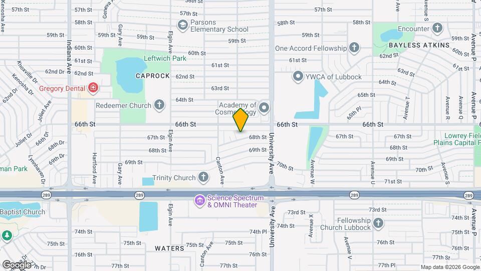 2726 68th St Map and Location Details