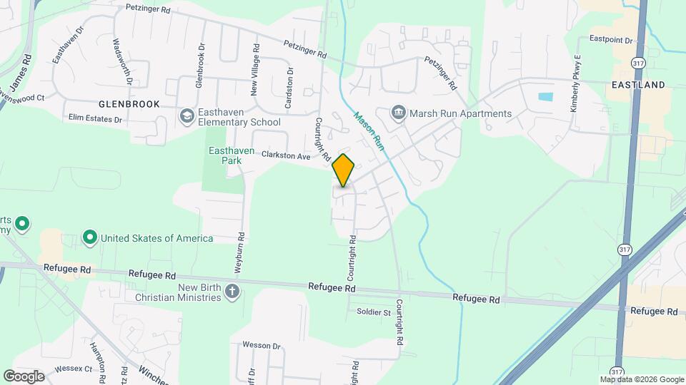 West of Eastland Mapa y Detalles de la Ubicación