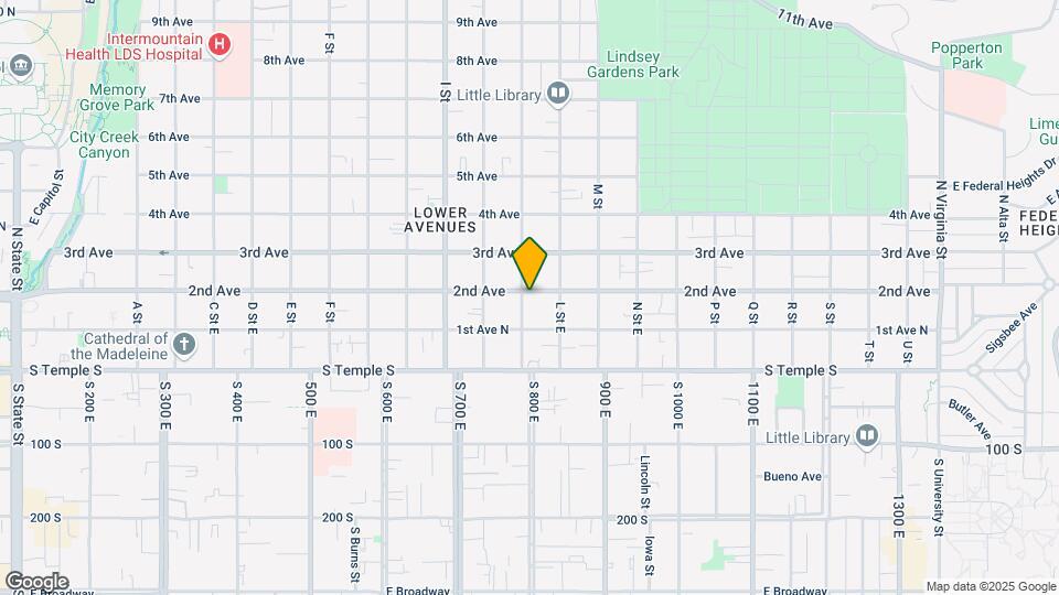 2nd & K Lofts Mapa y Detalles de la Ubicación