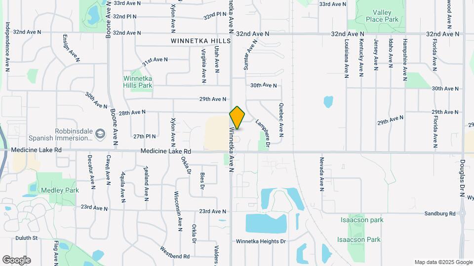 2730 Winnetka Ave N Mapa y Detalles de la Ubicación