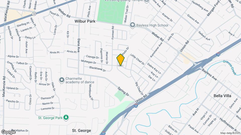 4464 Mohegan Dr Map and Location Details