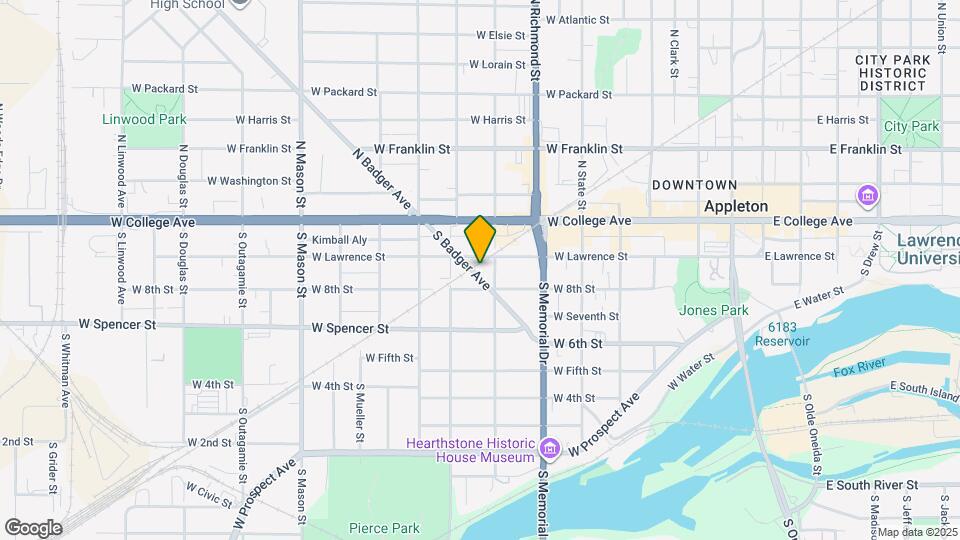 212 S Badger Ave Map and Location Details