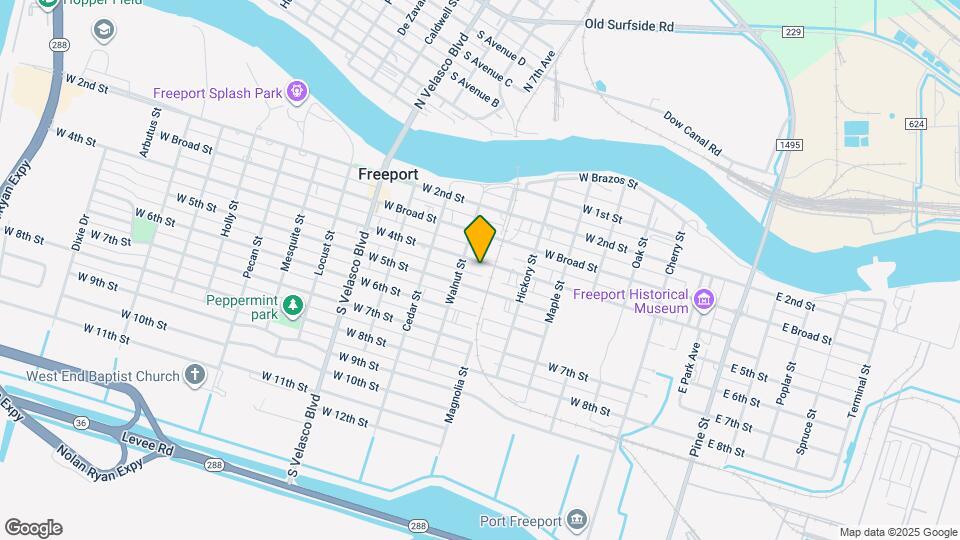 715 W 4th St Map and Location Details