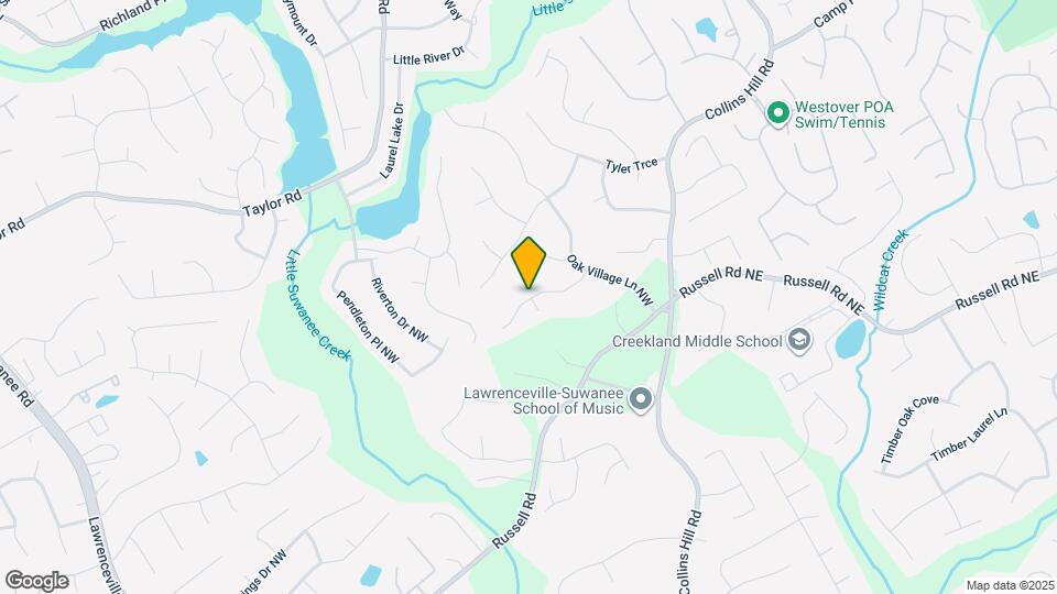 121 Chantilly Ln Map and Location Details