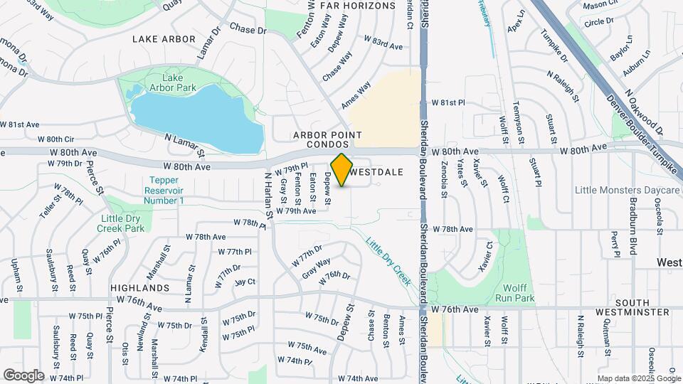 7955 Chase Cir Map and Location Details