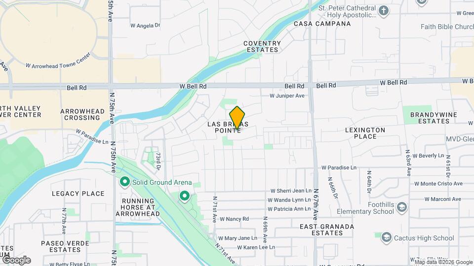 7013 W Aire Libre Ave Mapa y Detalles de la Ubicación