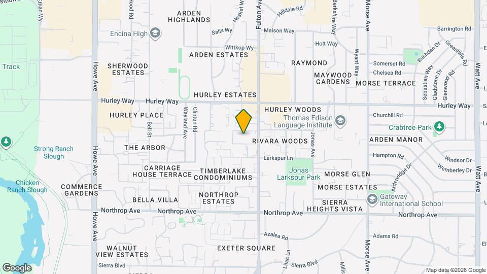 1181 Fulton Ave, Unit 50 Map and Location Details