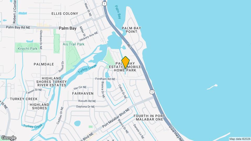 1240 Turkey Creek Dr NE Map and Location Details