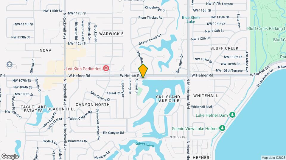 6452 W Hefner Rd Map and Location Details