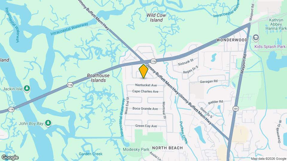 1224 Mayport Landing Dr Map and Location Details
