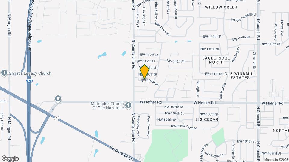 8906 NW 109th St Map and Location Details