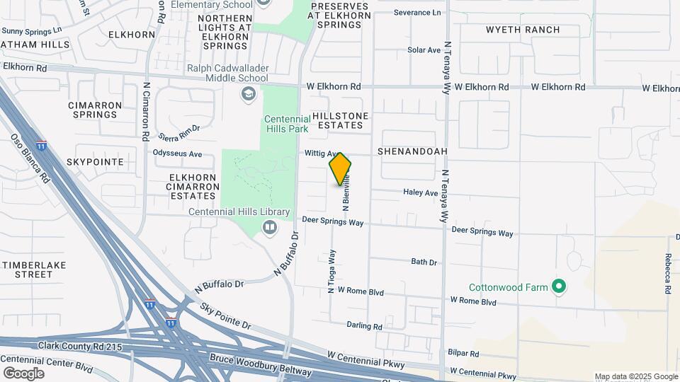 6841 N Bienville St Map and Location Details