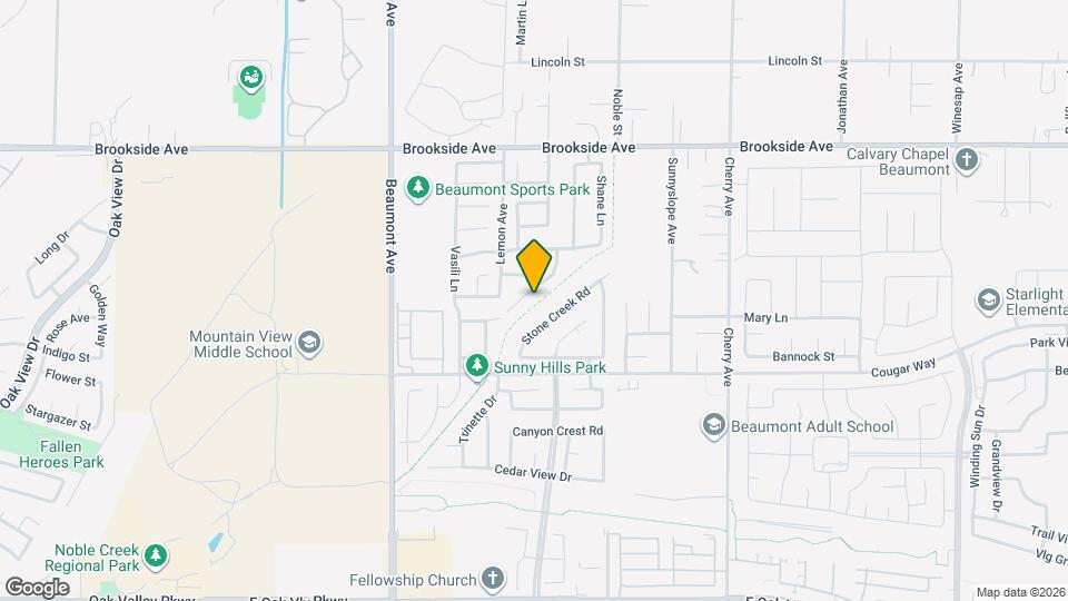 1660 Panther Ln Map and Location Details