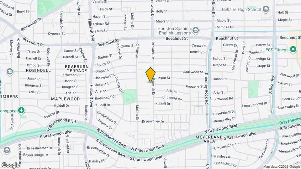 5503 Jason St Map and Location Details