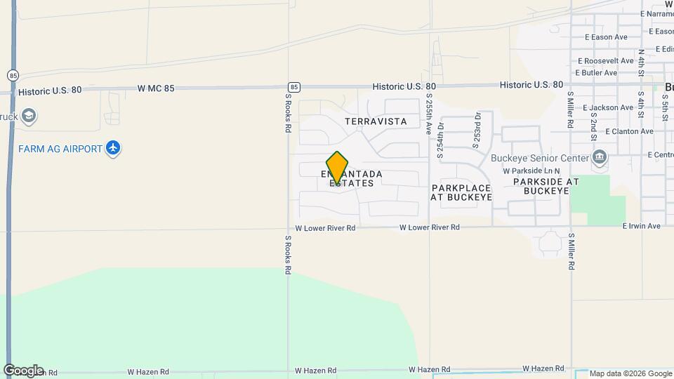 25754 W Siesta Way Map and Location Details