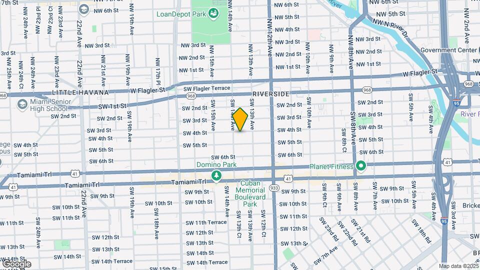 1352 SW 4th St Mapa y Detalles de la Ubicación