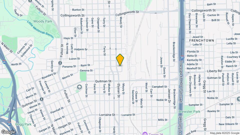 1816 Ryon St Map and Location Details