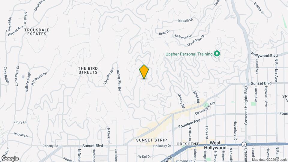 1513 Forest Knoll Dr Map and Location Details