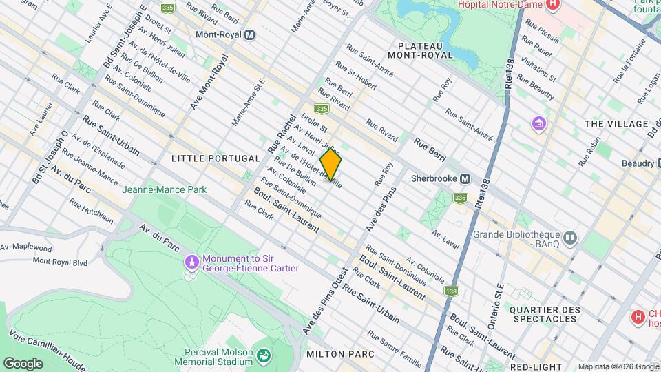 169-173 Napoléon Rue Map and Location Details