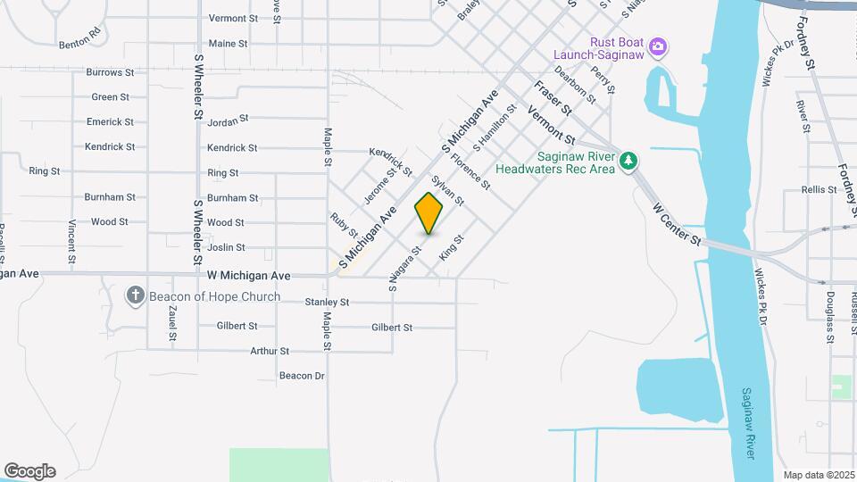 2260 S Niagara St Map and Location Details