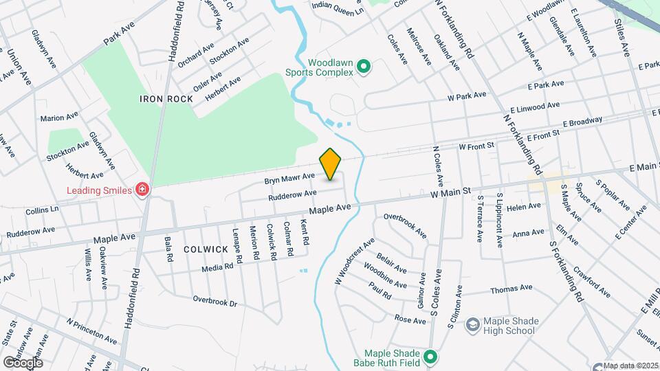 8735 Rudderow Ave Map and Location Details