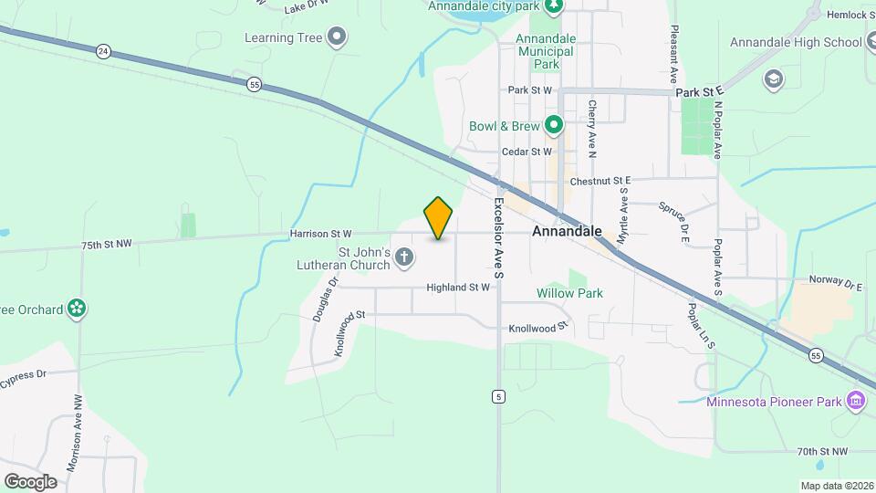 321 Harrison St W Mapa y Detalles de la Ubicación