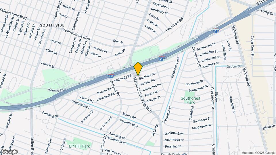 5305 Southlea St Map and Location Details
