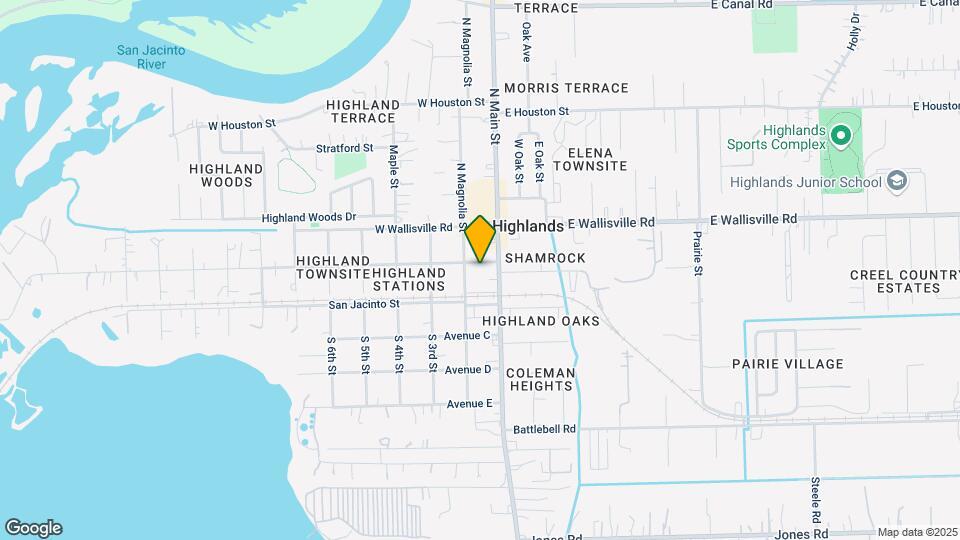 105 Clear Lake Rd Map and Location Details