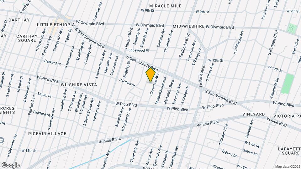 5260 Packard St Map and Location Details