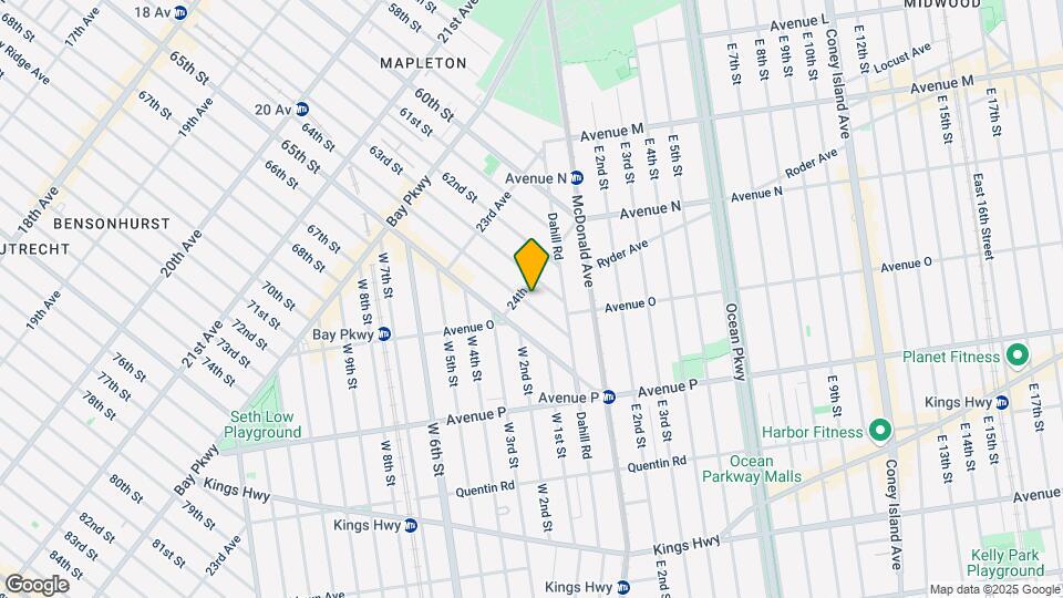 2411 64th St Map and Location Details