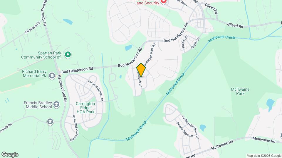 13438 Glencreek Ln Mapa y Detalles de la Ubicación