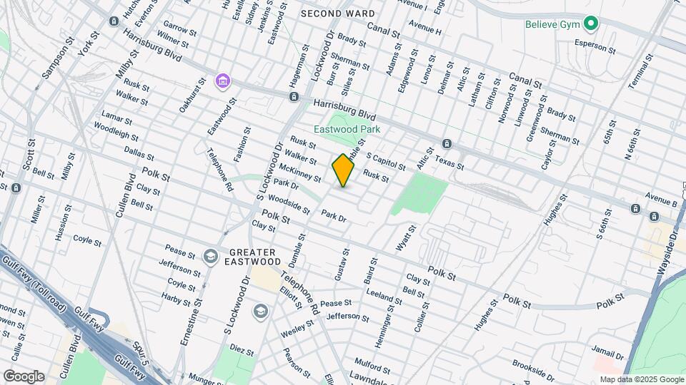 4908 McKinney St Map and Location Details