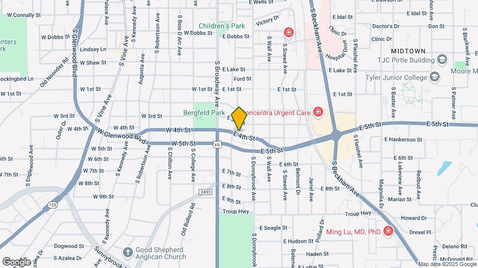 216 E Rix St Map and Location Details