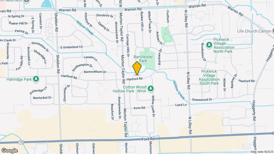 43120 Hanford Rd Map and Location Details