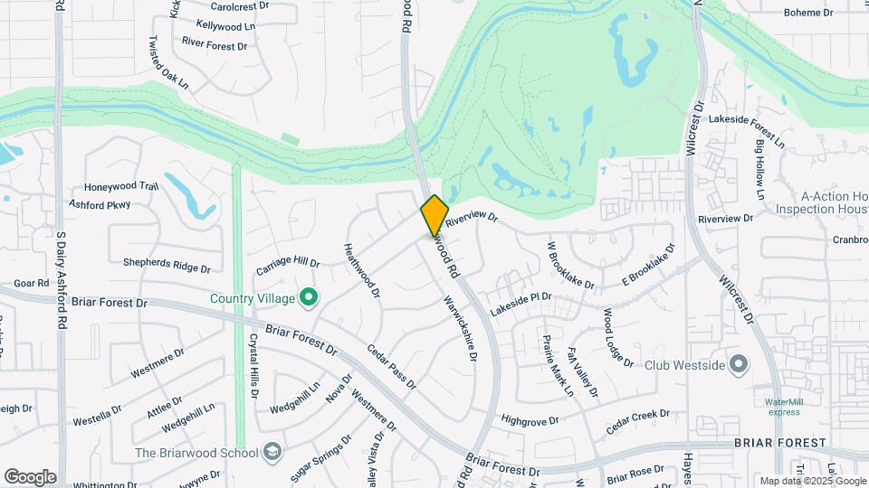 1310 S Kirkwood Rd Map and Location Details
