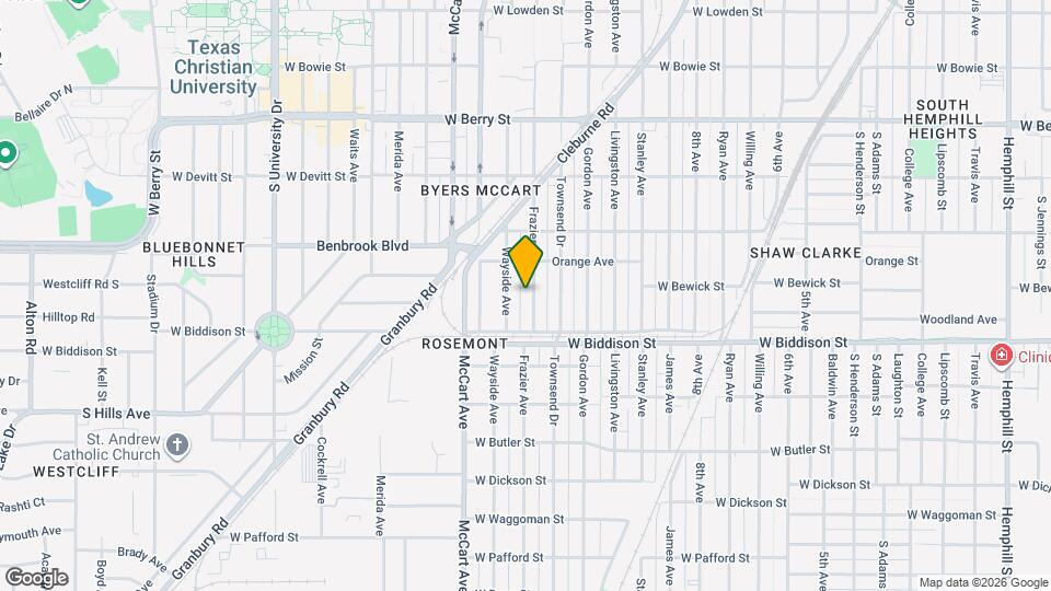 3432 Frazier Ave Map and Location Details
