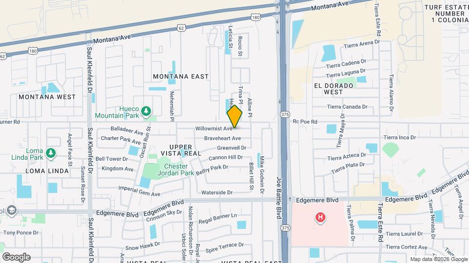 12036 Willowmist Ave Map and Location Details