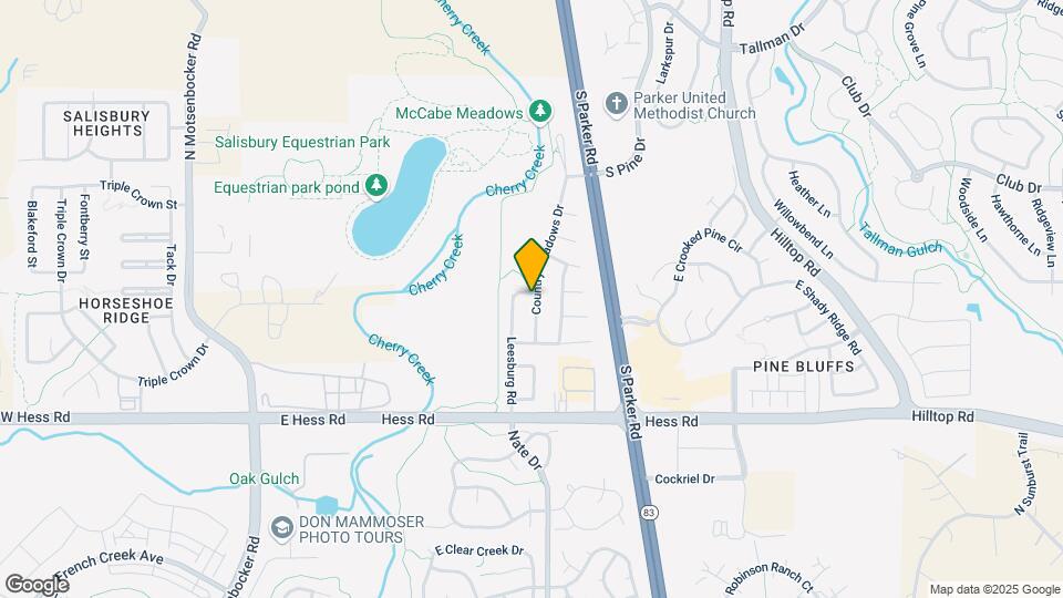 12548 Leesburg Rd Map and Location Details