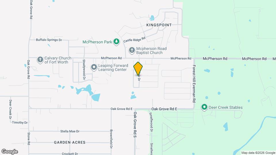 10636 Wild Oak Dr Map and Location Details