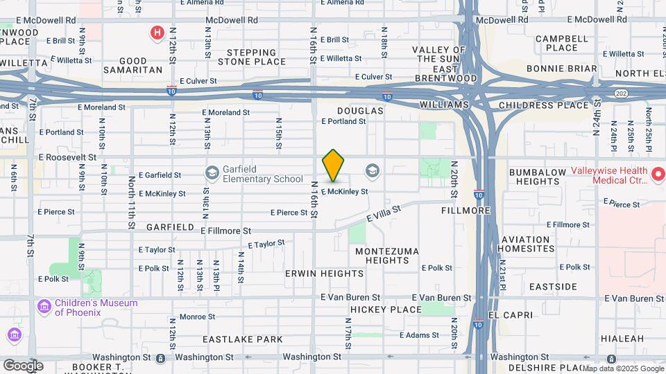 Alameda Place 4-Plex Map and Location Details