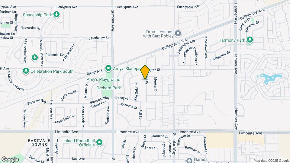 5867 Berryhill Dr Map and Location Details