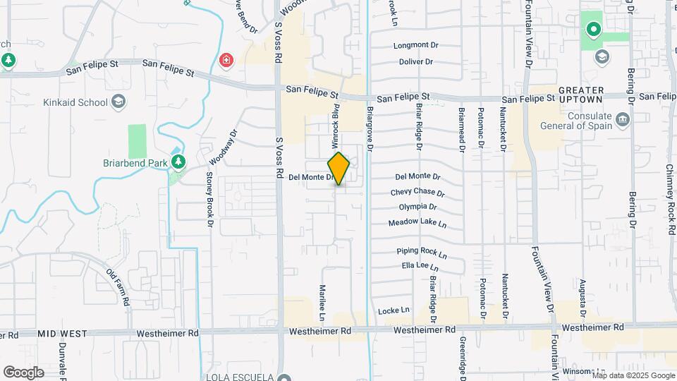 6338 Chevy Chase Dr Map and Location Details