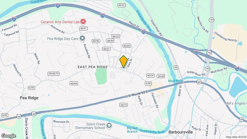 6276 E Pea Ridge Rd Map and Location Details