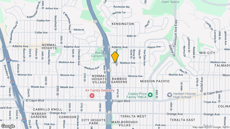 4568 Kensington Dr Mapa y Detalles de la Ubicación