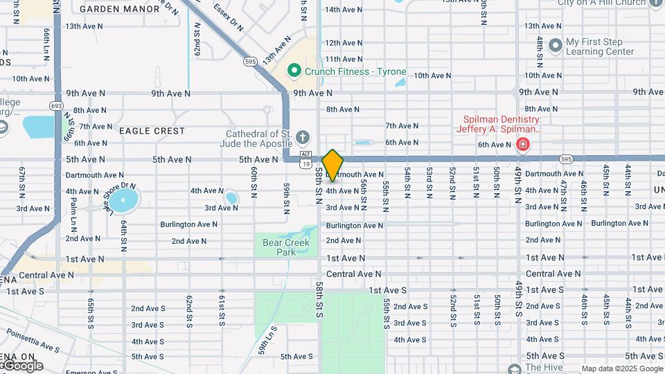 5745 4th Ave N Map and Location Details