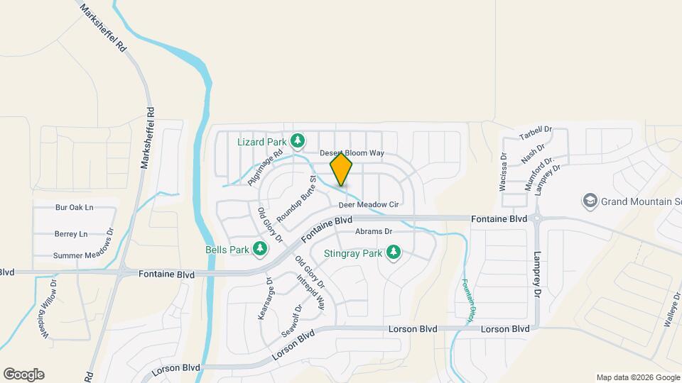 6254 Saddlebred Way Map and Location Details
