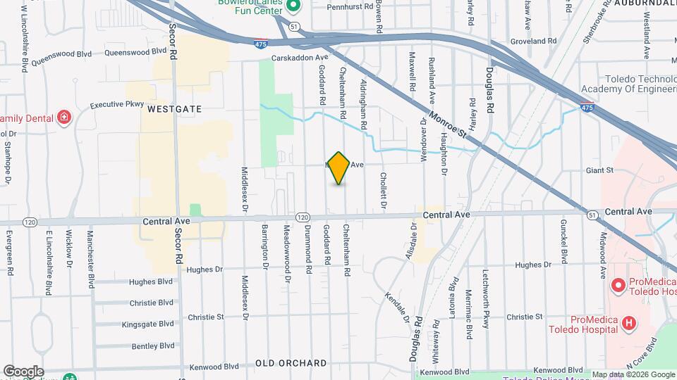 3139 Cheltenham Rd Map and Location Details