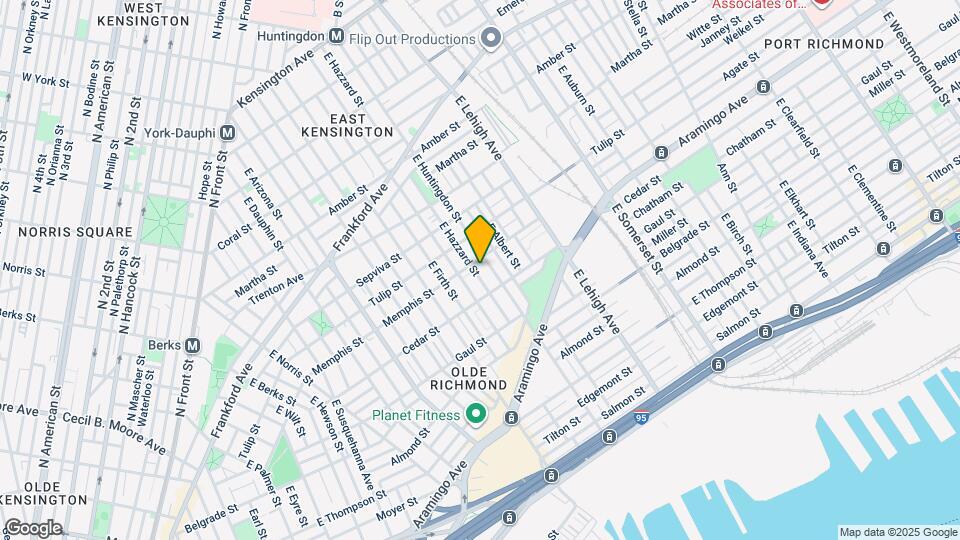 2331 E Hazzard St Mapa y Detalles de la Ubicación